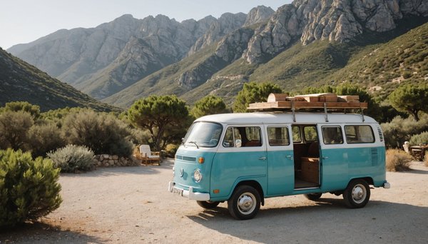 Location de van aménagé en corse : votre escapade vintage !
